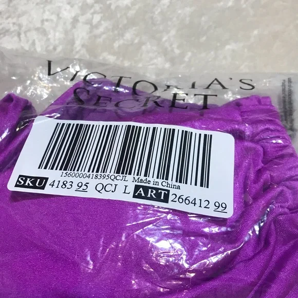 FREE NEW Victorias Secret Swim Purple Twist Bralette Bikini Top NWT Spring Break - Picture 15 of 15